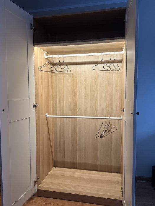 Szafa ikea beżowa trzydrzwiowa