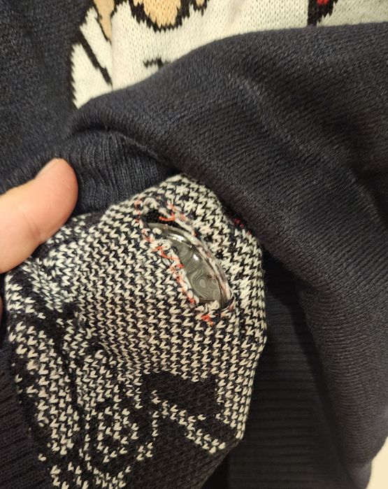 Grający Sweter Mikołaj Święta 134/140