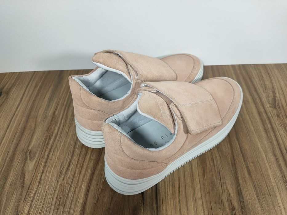 Buty Filling Pieces sneakersy skórzane damskie na rzepy r. 37 24,5cm