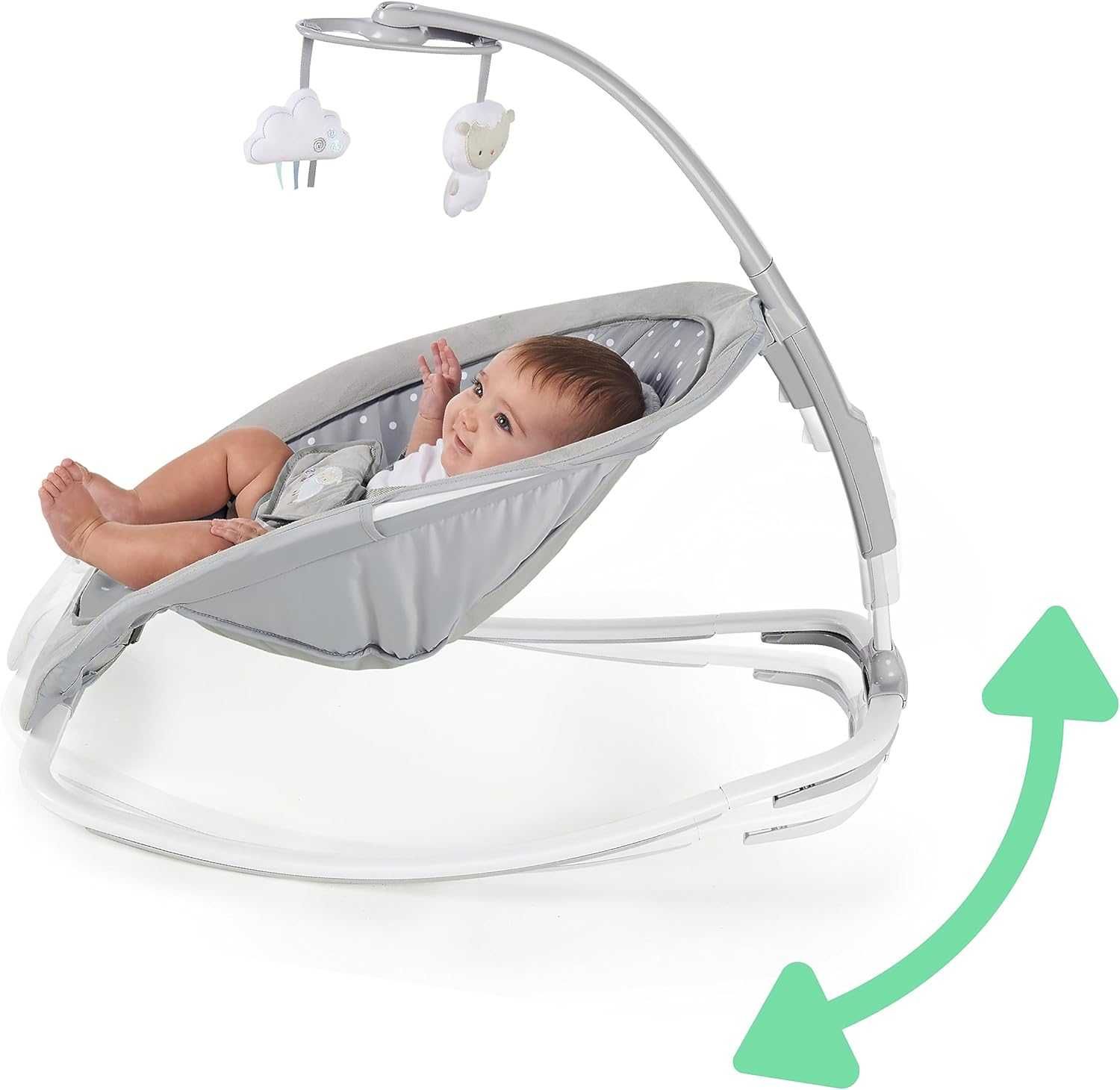 Leżaczek - bujaczek Ingenuity Cuddle Lamb
