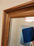 Ikea Hemnes lustro 75x165 w drewnianej ramie