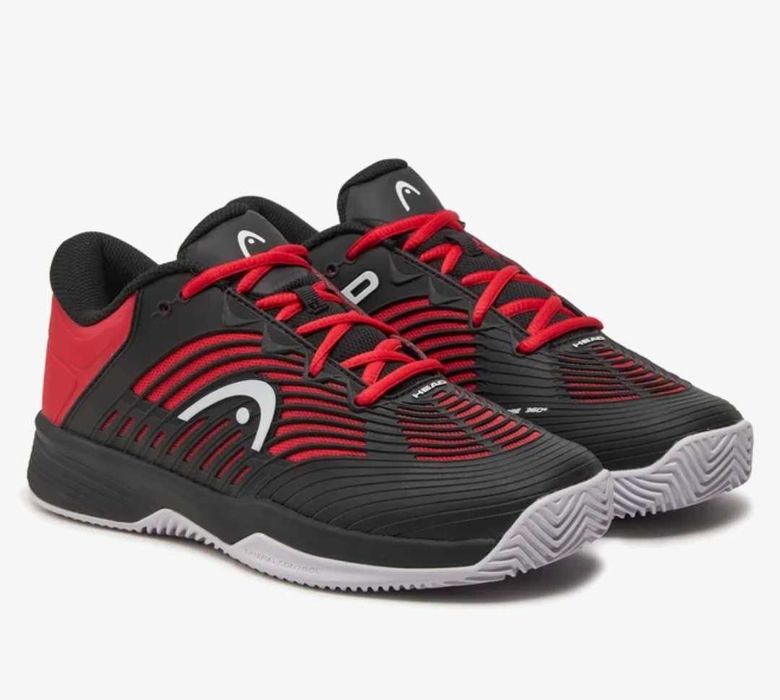 Buty do tenisa Head Revolt Pro 4.5 Clay Junior  Czarny