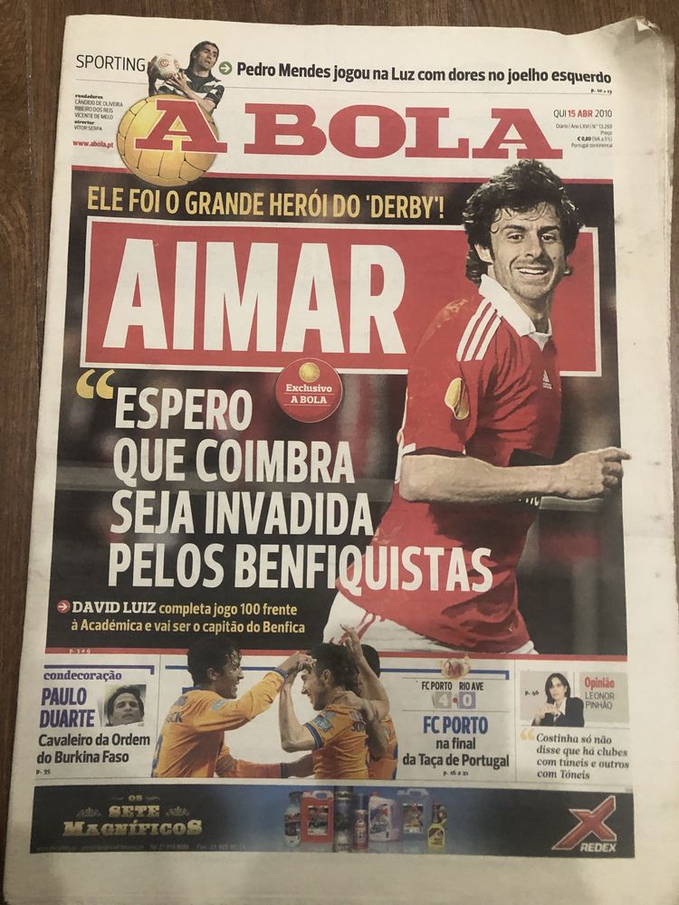 12 Jornais desportivos - 1996 a 2010