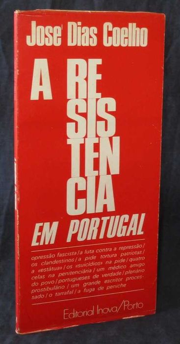 Livro A Resistência em Portugal José Dias Coelho