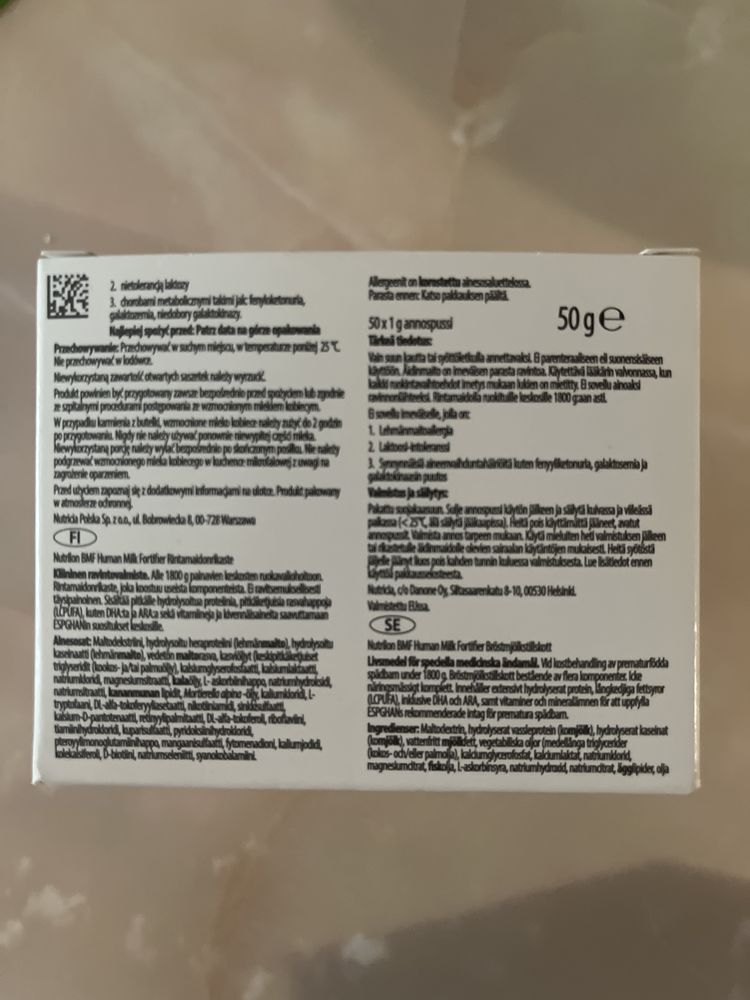 Wzmacniacz mleka kobiecego Bebilon HMF