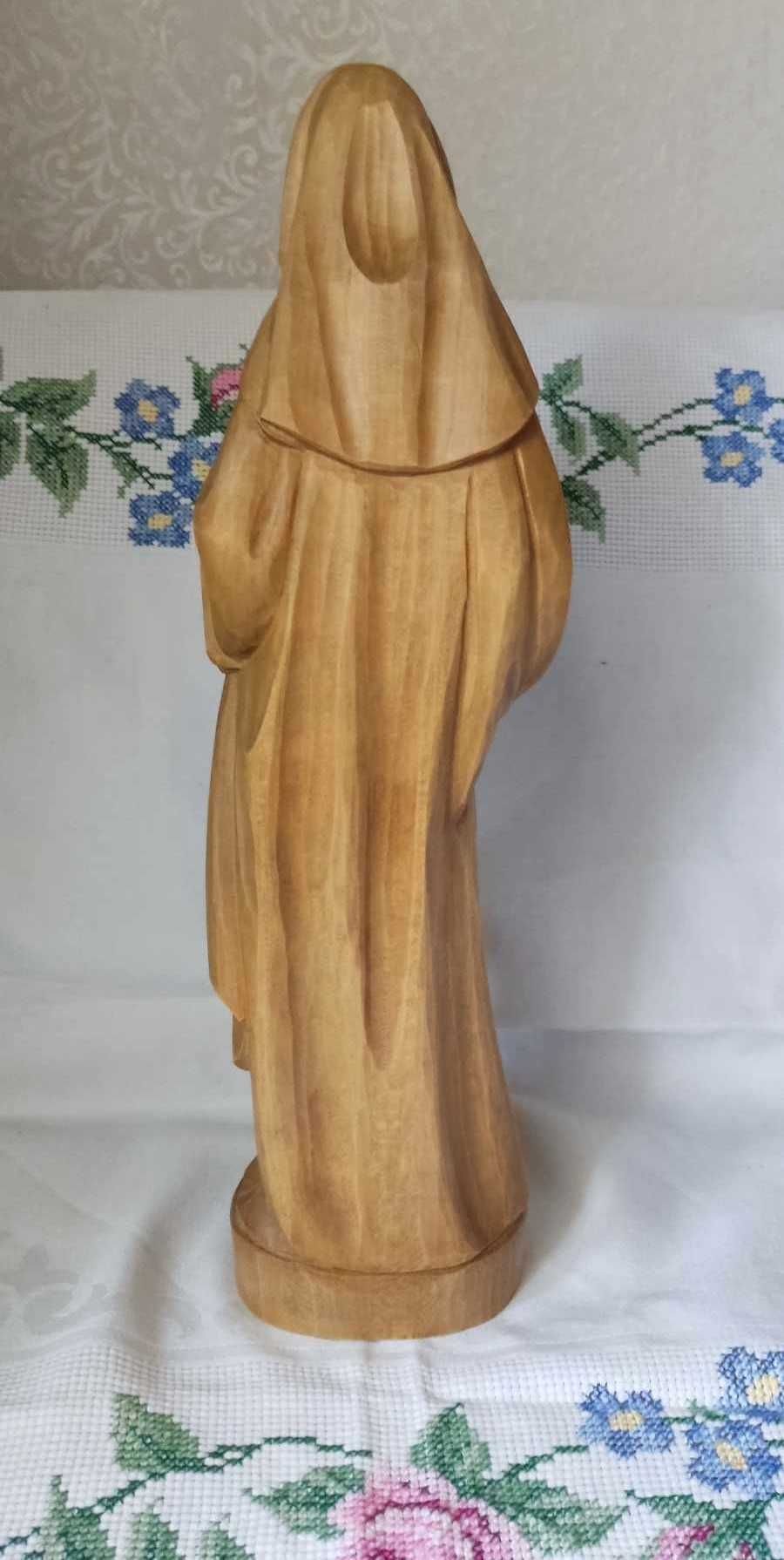 Діва Марія з Ісусом, дерев'яна скульптура, Німеччина, сер. ХХ ст.