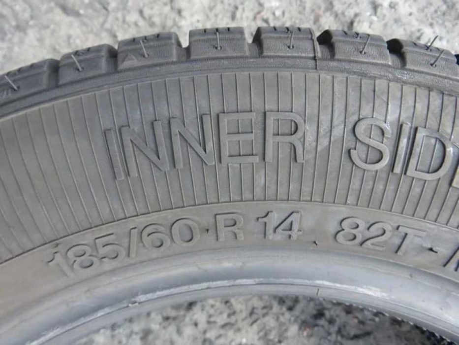 185/60 R14 82Т Vredestein Quatrac3 M+S 2штуки протектор 6.5-7мм