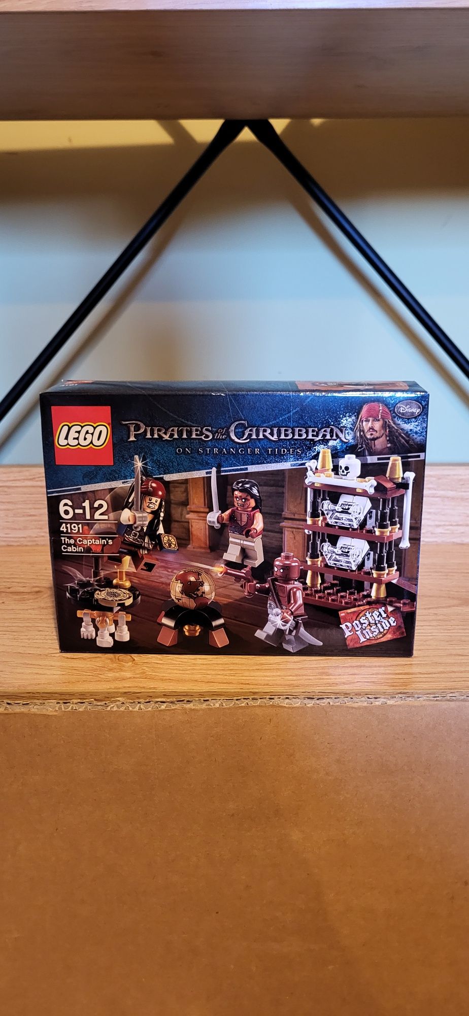 Lego Pirates of the Caribbean 4191 Kajuta kapitana nowy zestaw