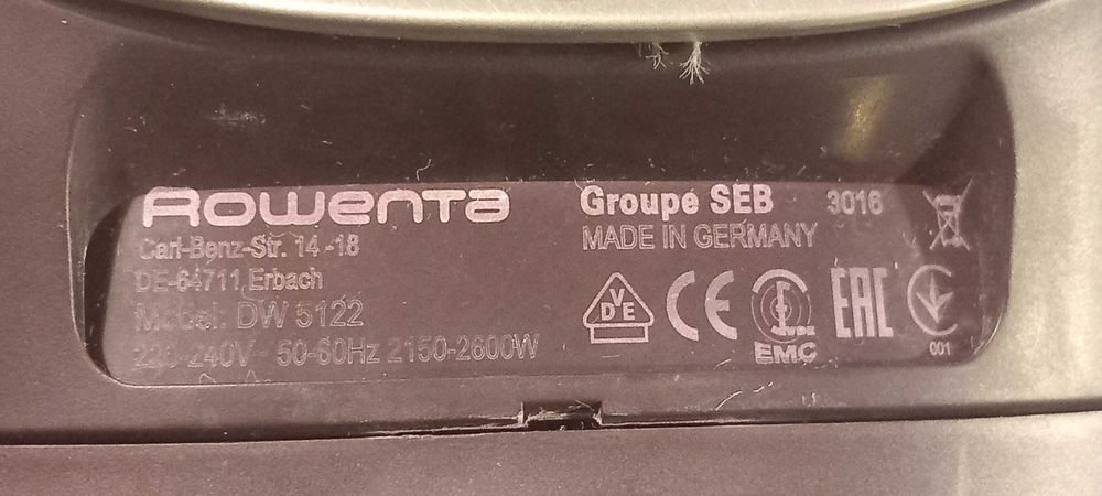 Ferro de engomar Rowenta Focus DW5122