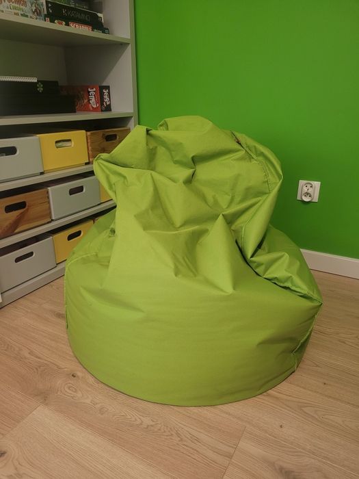 Worek pufa fotel vox zielona