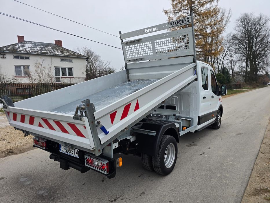 Ford Transit 2.0 Dubel Kabina Doka Kiper Wywrot # Bogate Wyposażenie!