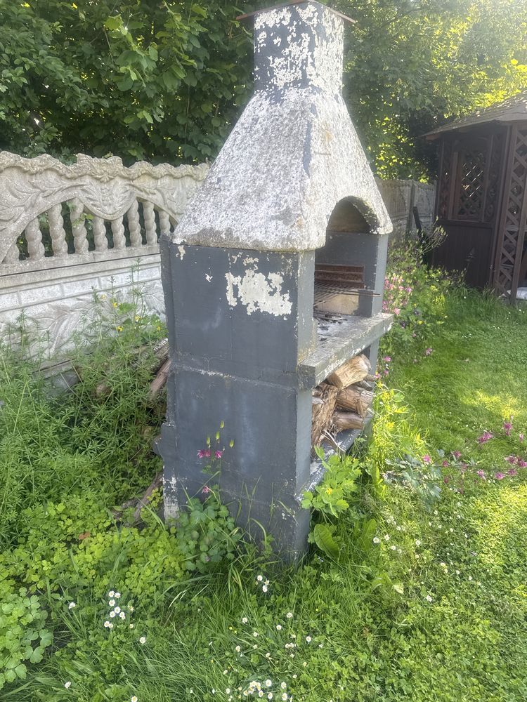 Grill betonowy gora zdejmowana