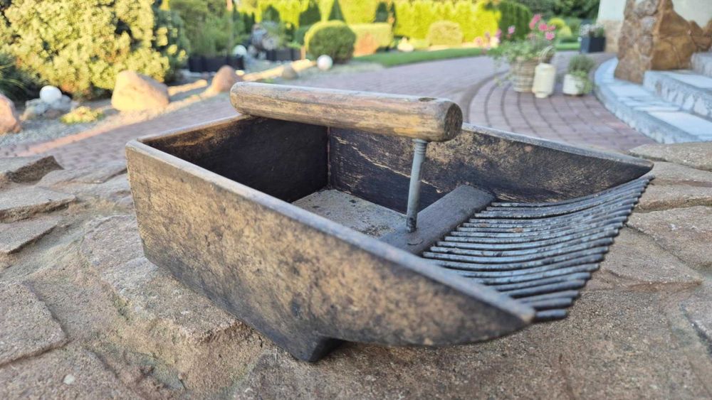 Zbieraczki do jagód retro vintage – 3 sztuki – drewniane, kolekcje