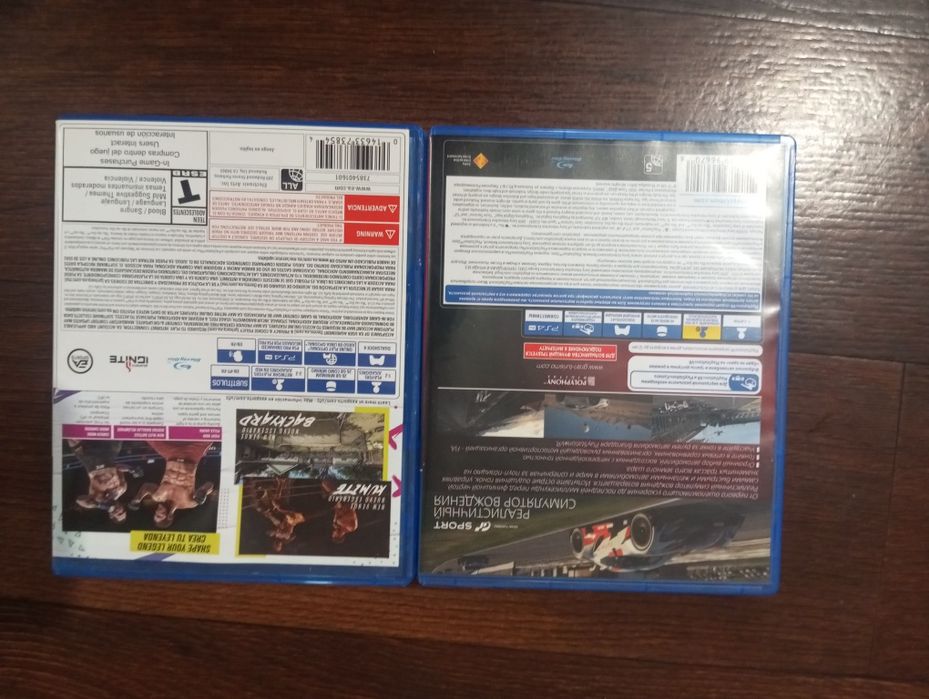 Игровые диски PS4