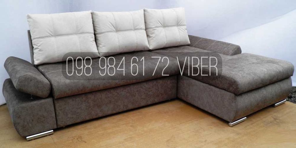 Угловой диван кровать АТОС. Диван В ГОСТИНУЮ. Мягкая мебель. Диваны