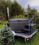 Виробники чанів джакузі. Мобільний чан Басейн Купіль на дрова