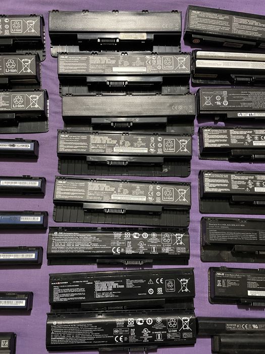 Акумулятори, батареі, 18650, 6ШТ 1500-2200mAh