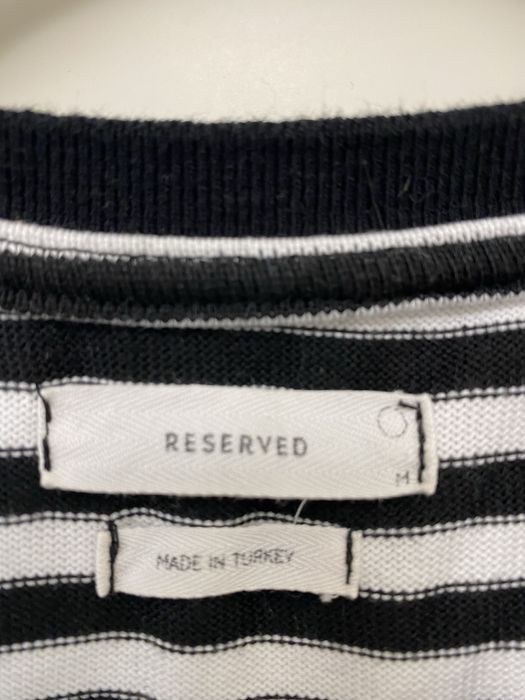 Reserved bluzka sweterek w paski roz M