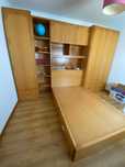 Móvel quarto com espaço para cama