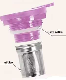 Dzbanek termiczny do herbaty 1 l.