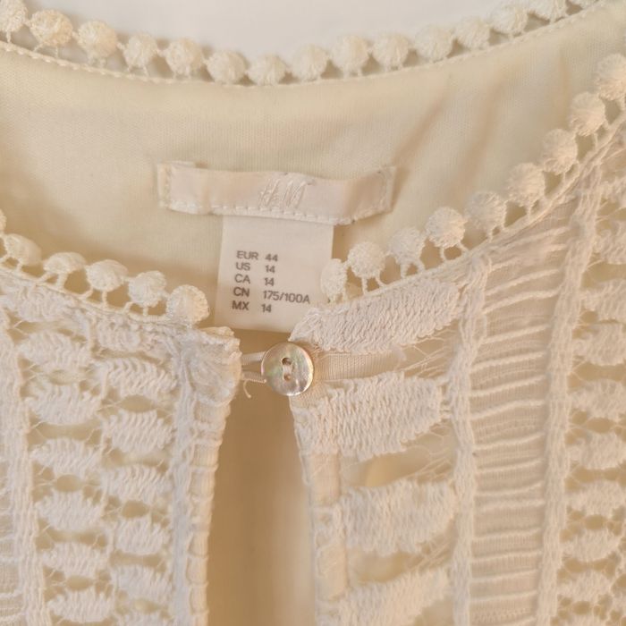 Sukienka boho Zara xl 42 xxl 44 krótki rękaw HM letnia mini koktajlowa