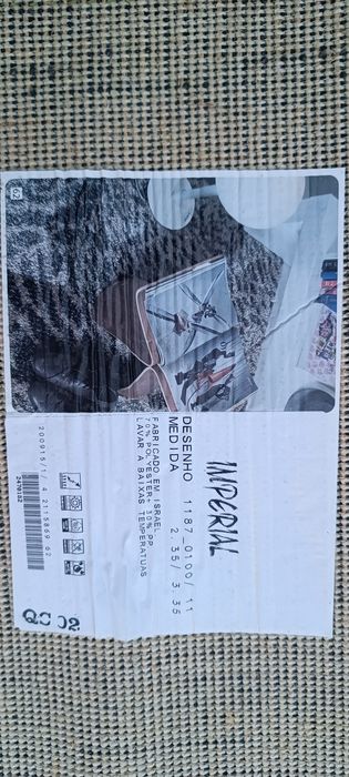 Tapete de pêlo alto Israelita 335x235cm