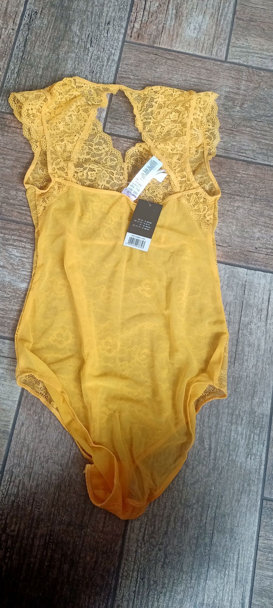 Esmara koronkowe body S