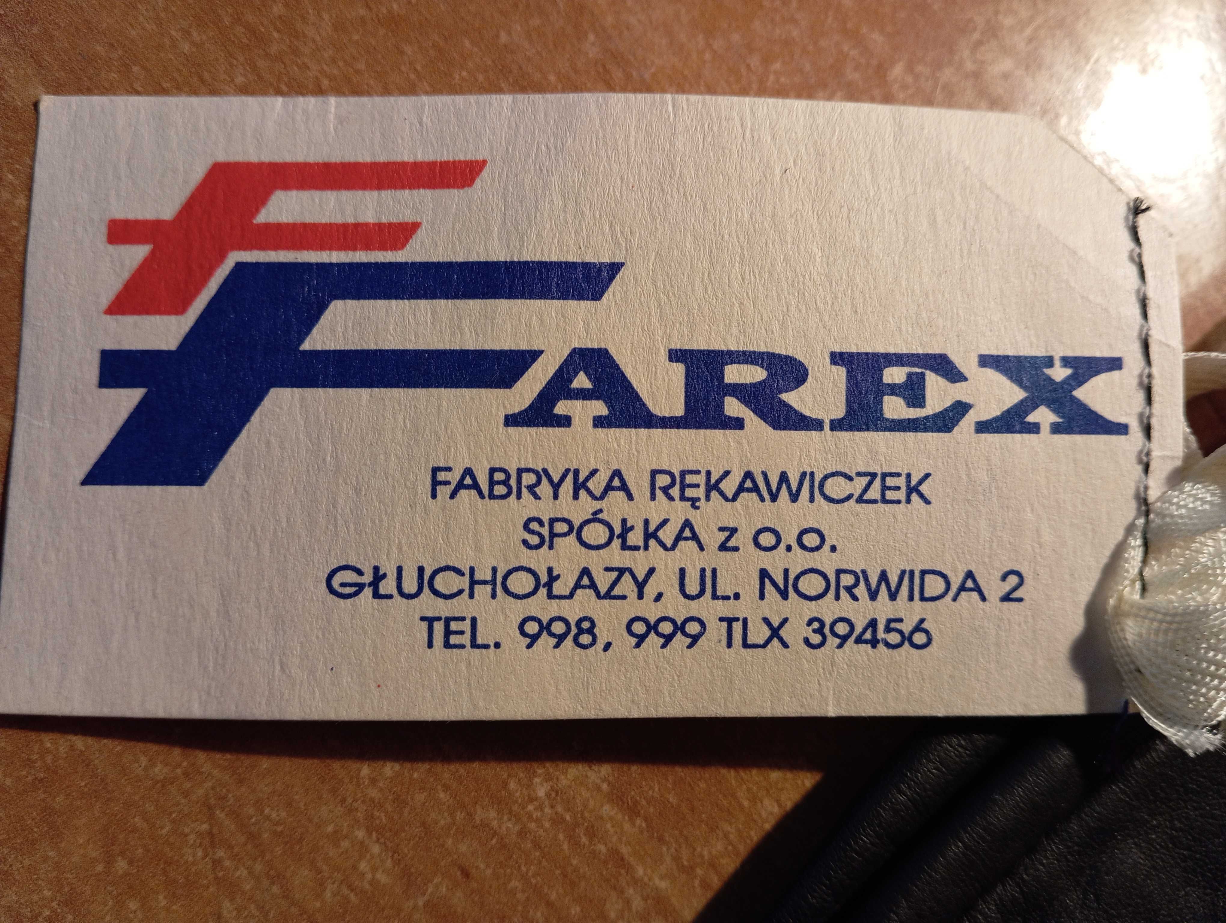 Rękawiczki damskie skórzane jagnięce Farex