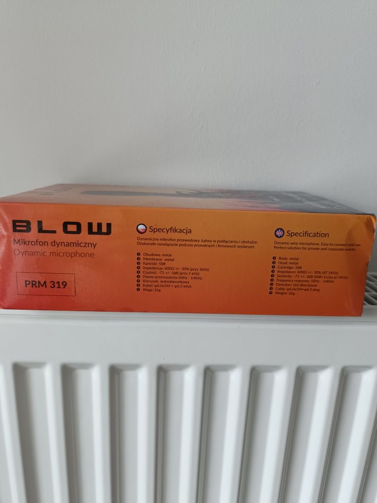 Mikrofon dynamiczny Blow PRM319
