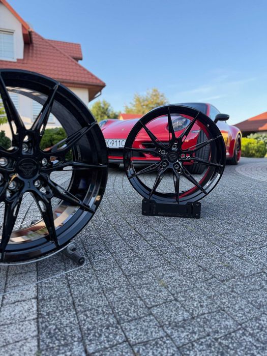 Nowe Kute Felgi ALURIMS AR-F-005 9X21 i 11,5X22 do Porsche 992 4S GTS