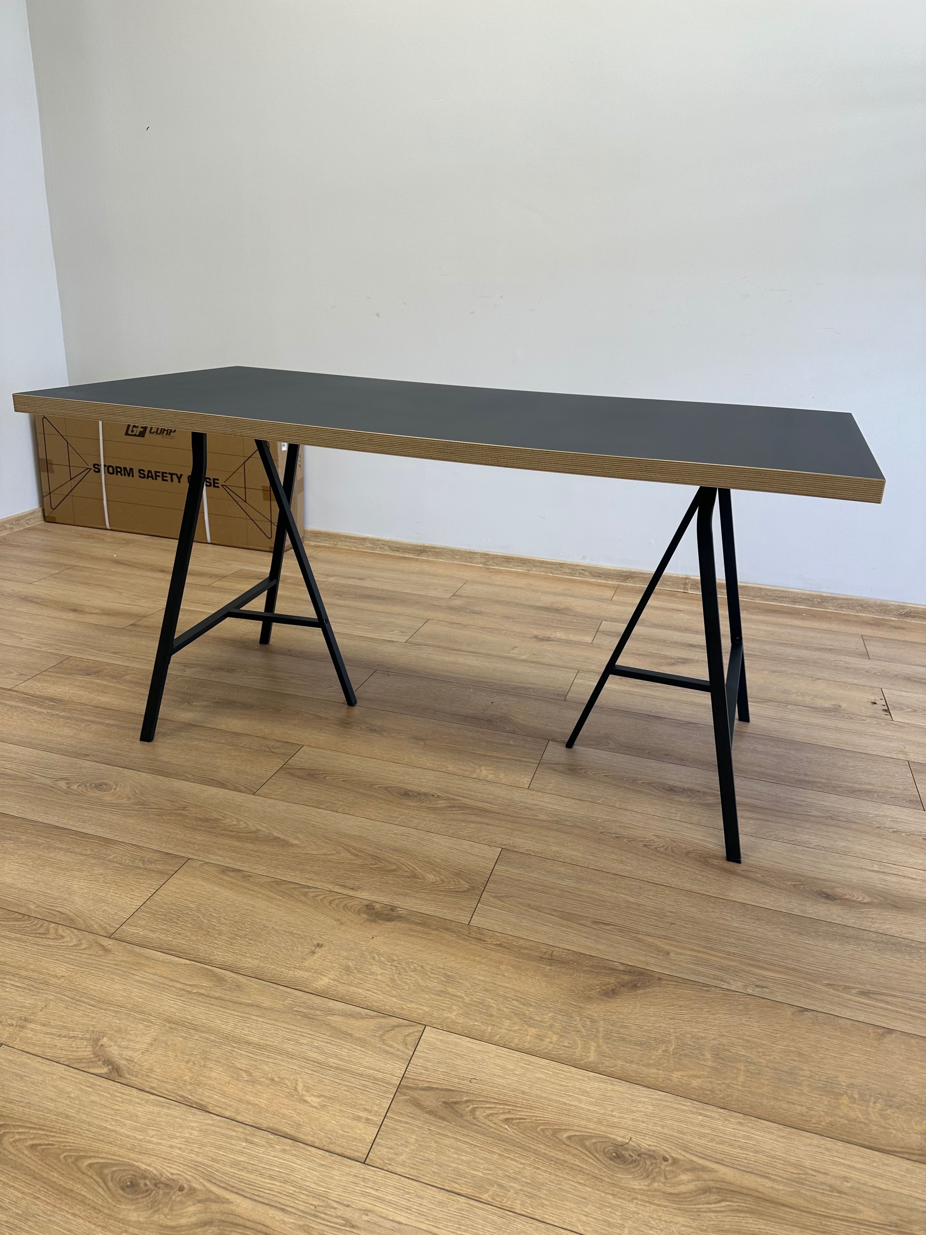 Nowe biurko / stół IKEA LINNMON grafitowe czarne