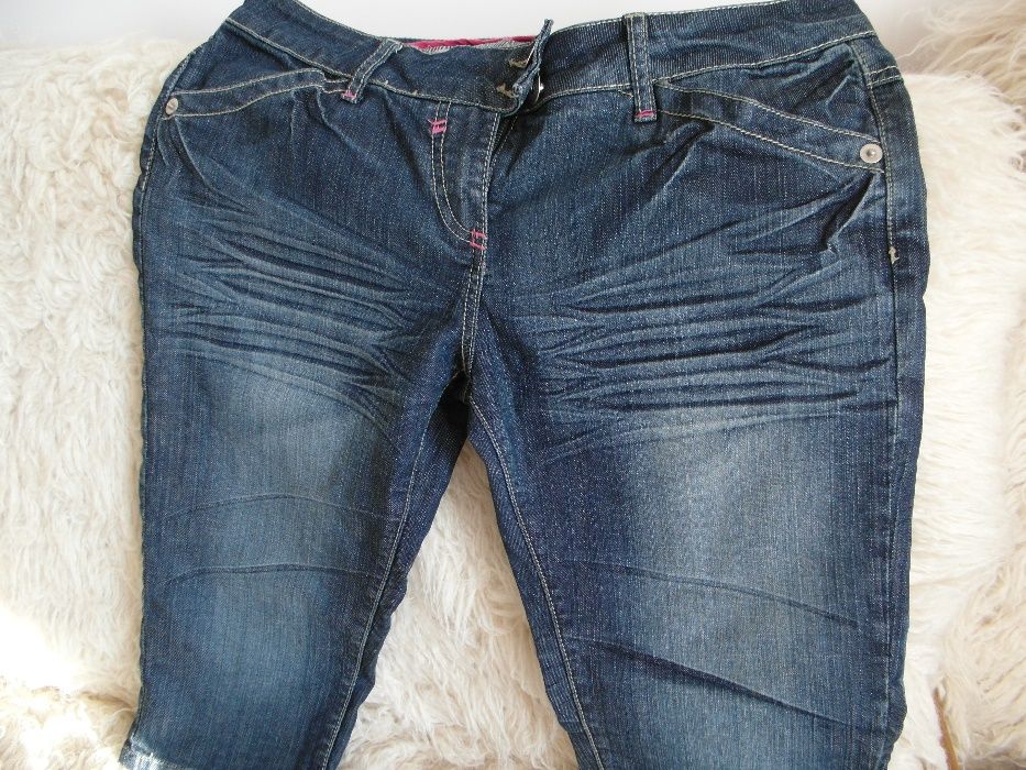 Spodenki -rybaczki - 3/4 - jeans- modne