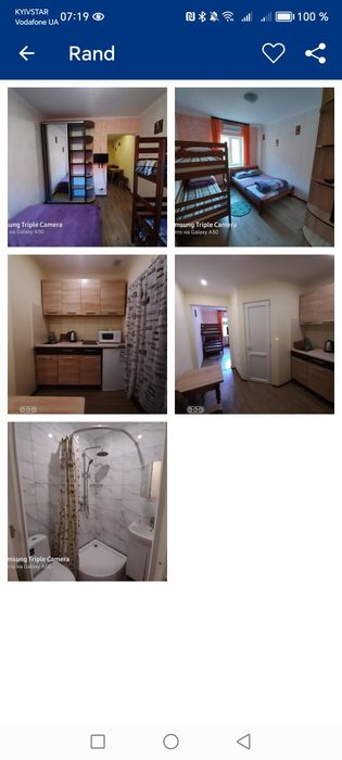 Здам подобово апартаменти Фонтанка 2, морська сторона