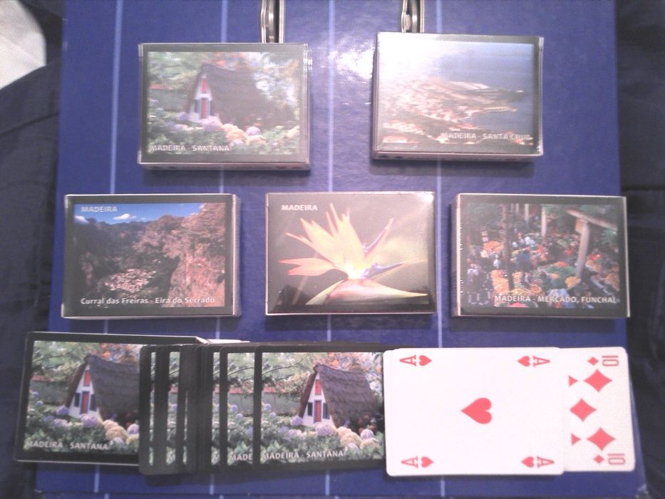 Baralho Cartas SOUVENIRS Ilha da Madeira