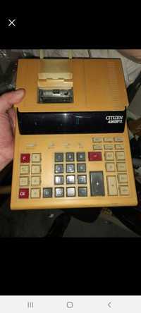 Máquina de calcular/registadora antiga Citizen