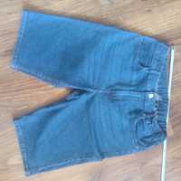 Spodenki chłopięce jeans 164