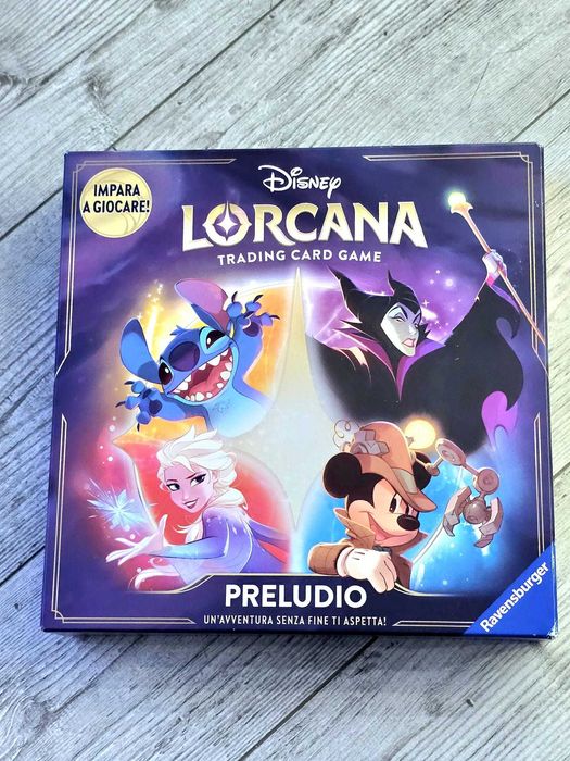 Ravensburger Lorcana Disney TCG: Preludium, zestaw startowy, włoska