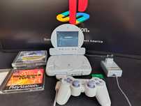 Ps one LCD zestaw + gry Sony PlayStation 1 psx