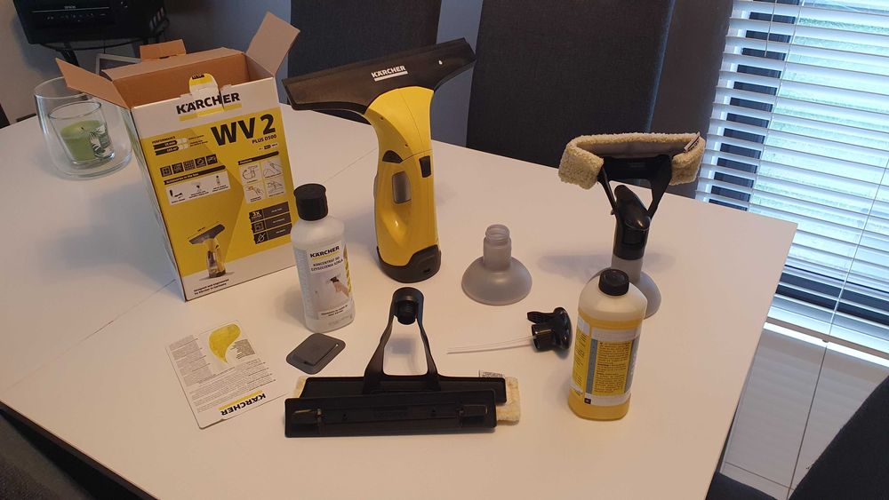 Karcher WV 2 d 500 używana myjka do okien ,brak ładowarki