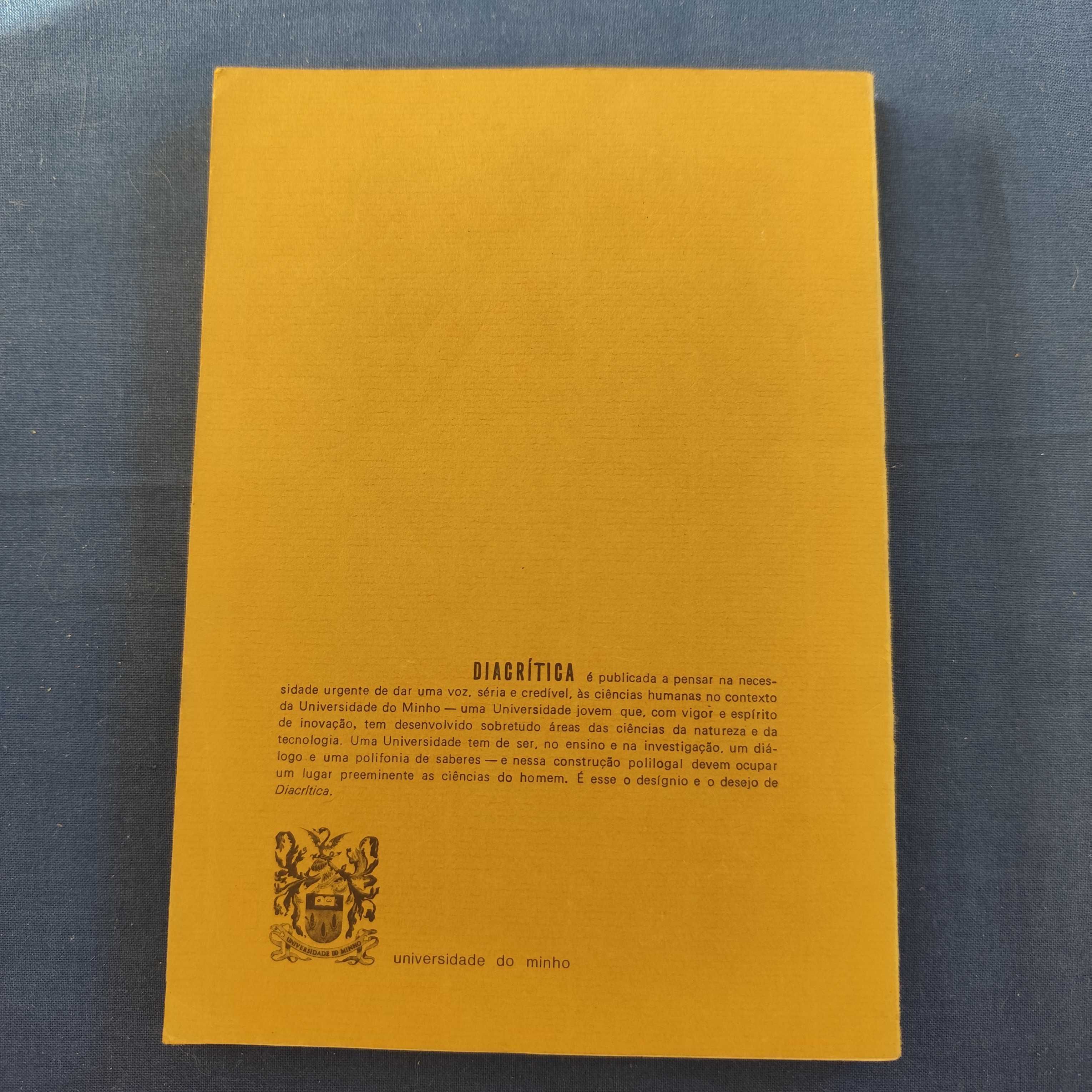 Revista do Centro de Estudos Portugueses - Diacritica 1 (1986)