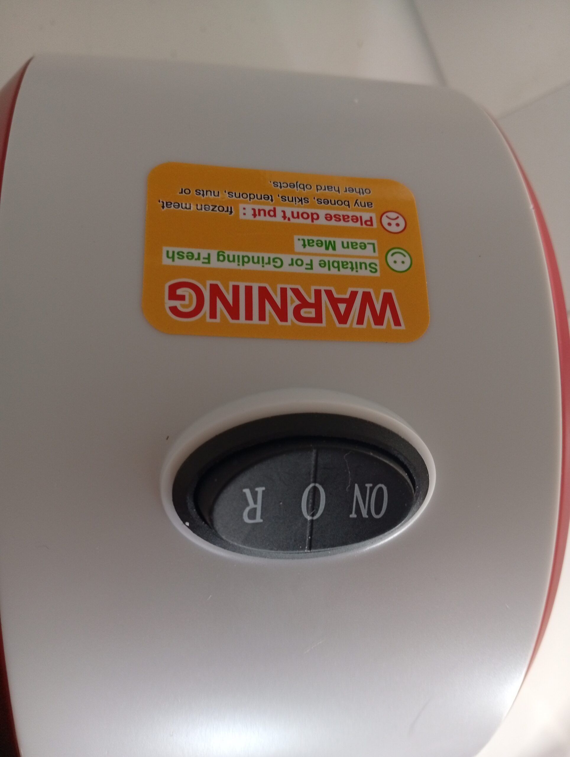 Edihome Elektryczna maszynka do mięsa 2200W z 3 płytami tnącymi