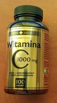 Witamina C 1000mg z bioflawonoidami duże opakowanie 100 kaps