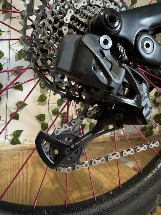 Przerzutka Sram X01 AXS + manetka Sram AXS + Bateria AXS