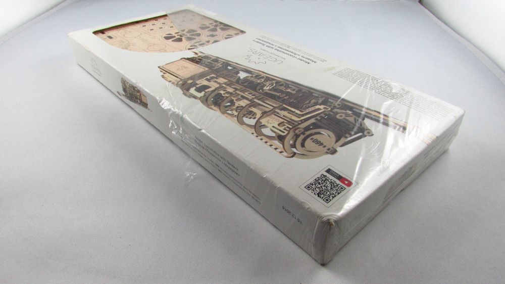 UGEARS - Puzzle 3D Drewniane Lokomotywa UG 460 model do składania