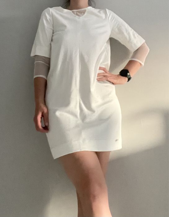 Biała sukienka Lenitif r 38