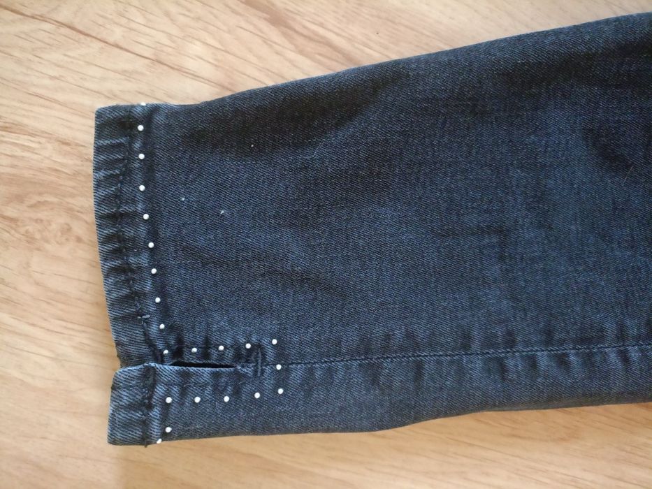 Dżinsy damskie wysokie stan rozmiar 44