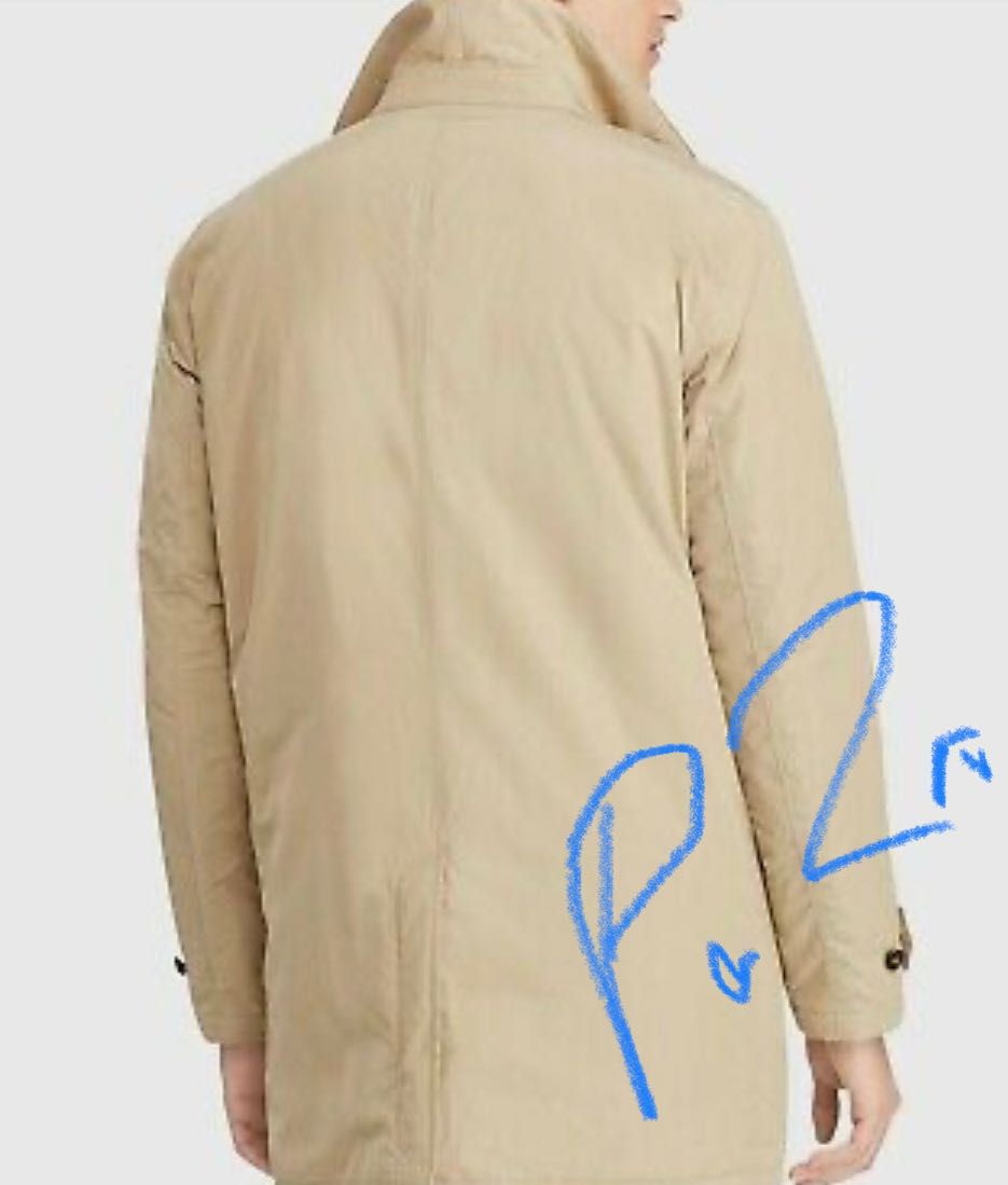 Płaszcz prochowiec męski kurtka Polo Ralph Lauren 3XB  5XL wodoodporny