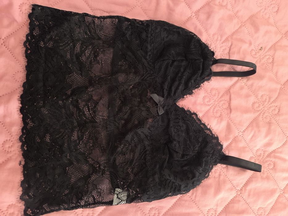 Koronkowy krop top nowy