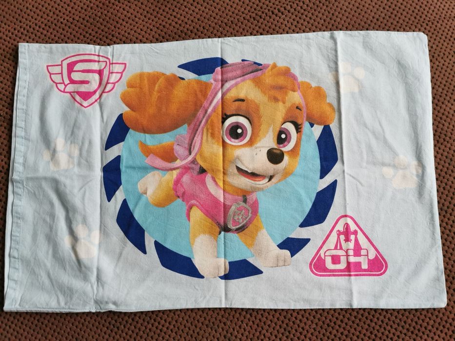 Pościel dziecięca Psi Patrol 90x130, ok. 40x60