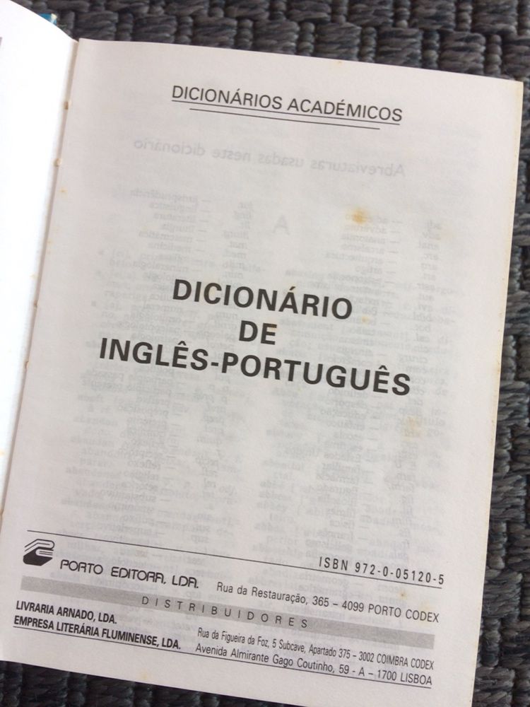 2 Dicionários Português  Inglês